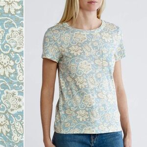 Sanctuary T-Shirt Chest Pocket Crew Neck Short Sleeve Cotton- Blend Lightweight